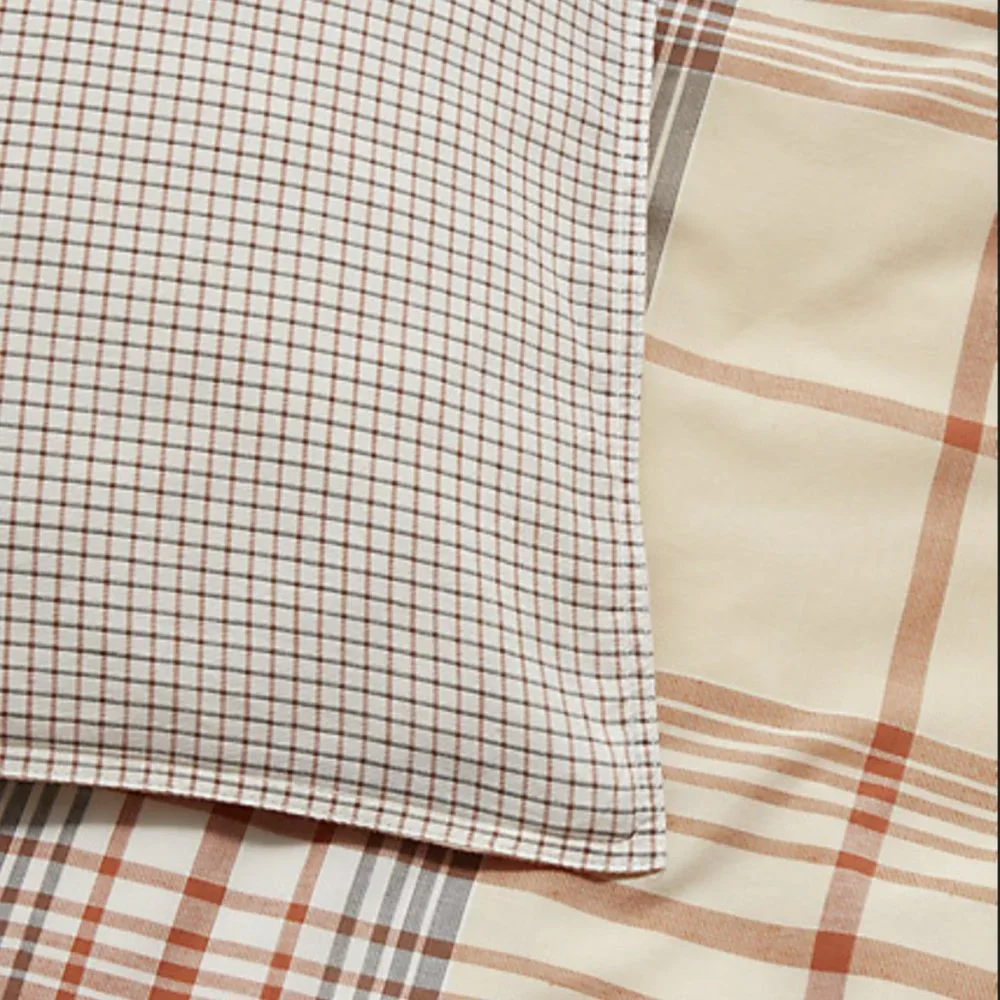 Lauren Ralph Lauren Jackson Plaid Reversible Duvet Cover Set Shams